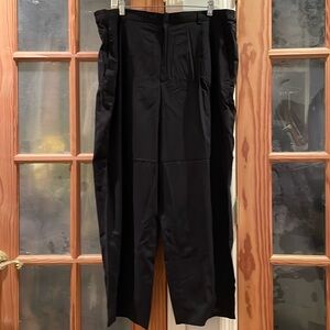 WOMENS ELLEN TRACY COMPANY BLACK PANTS 16